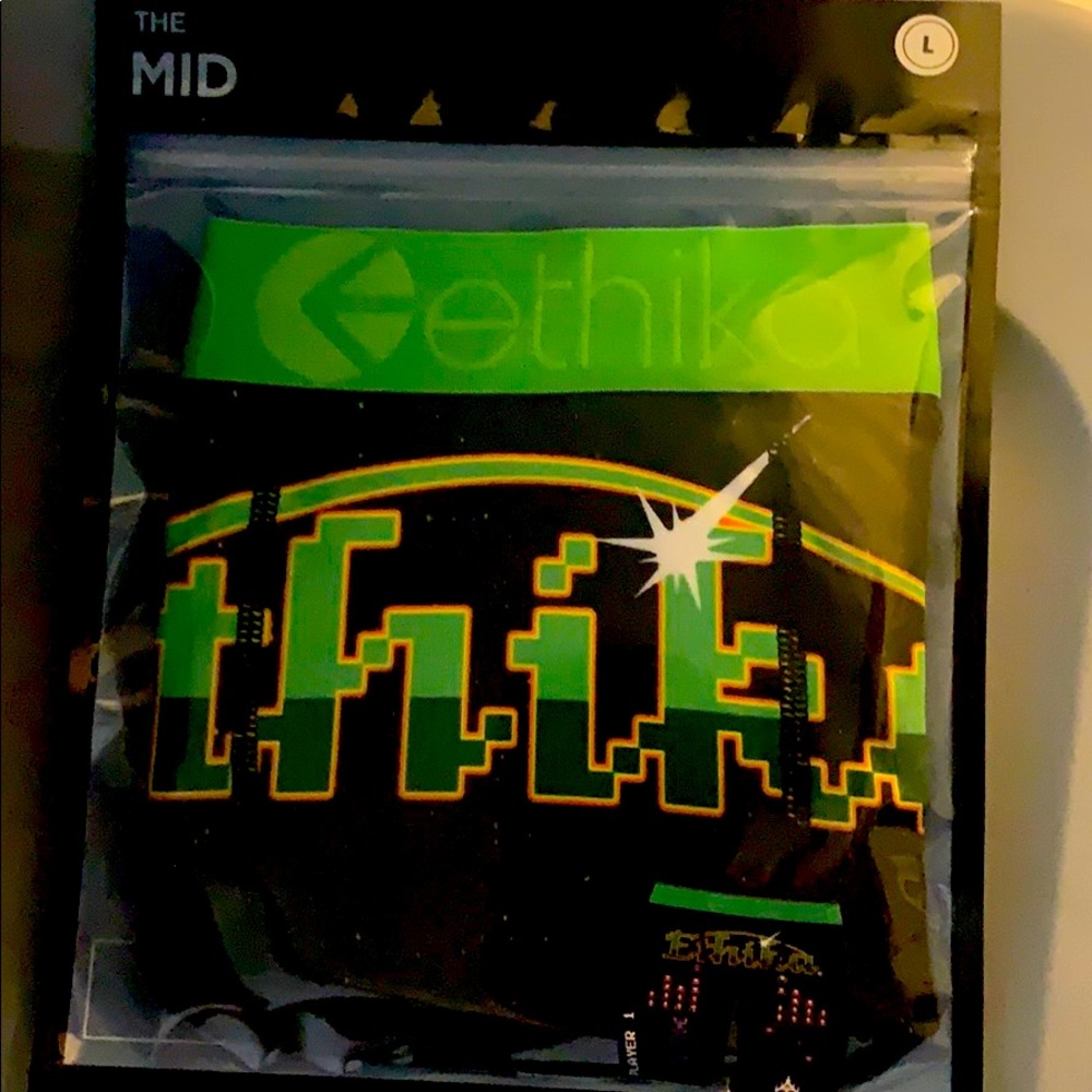 BRAND NEW ETHIKA UNDERWEAR MID    PLAYER ONE